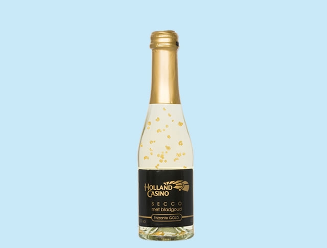 Secco, sparkling wine with own label